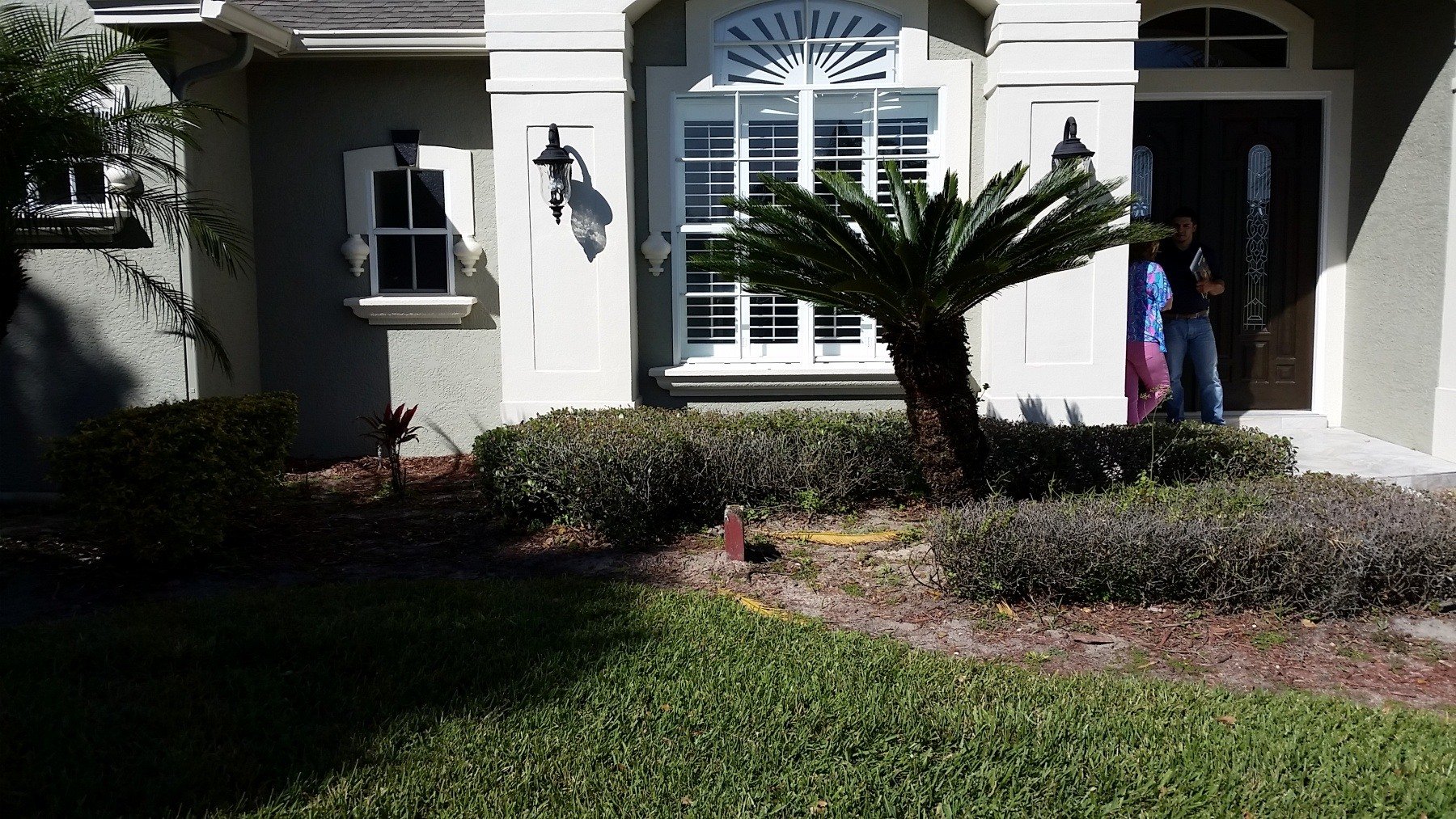 Before Picture of a Windermere, FL residential Landscape that needs a redo