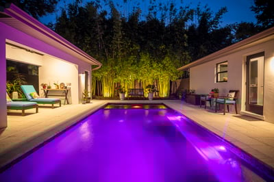 Purple pool