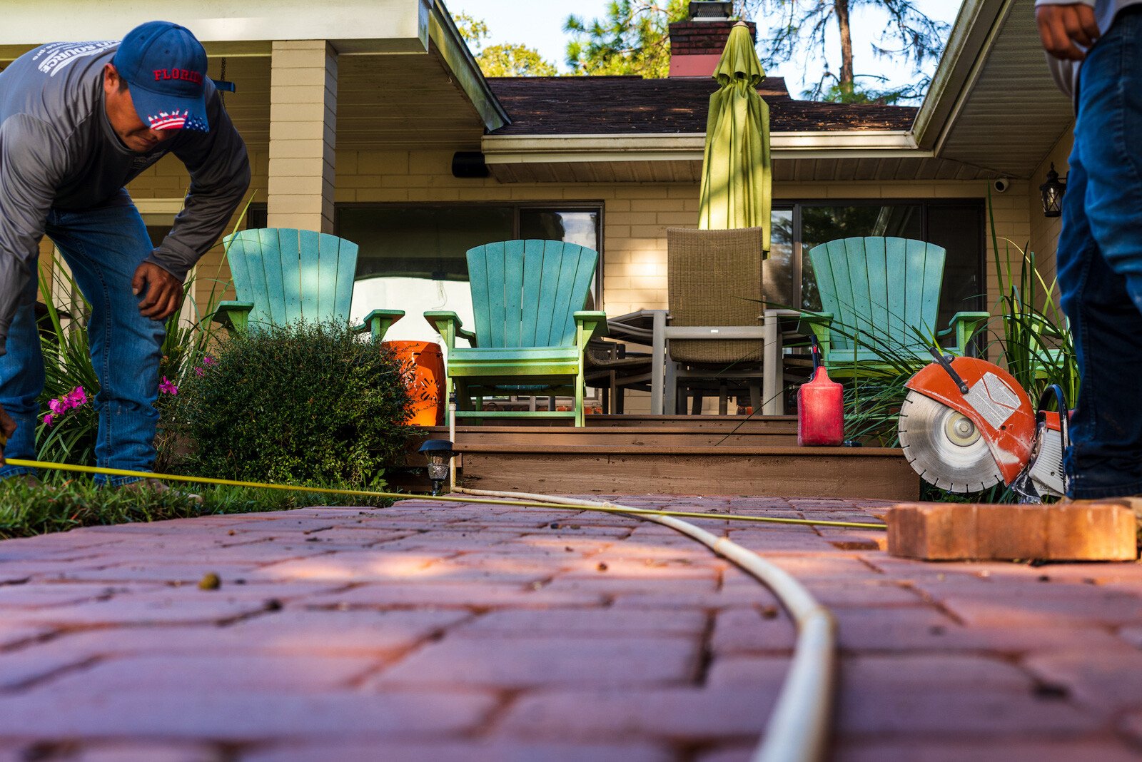 crew team paver installation 13