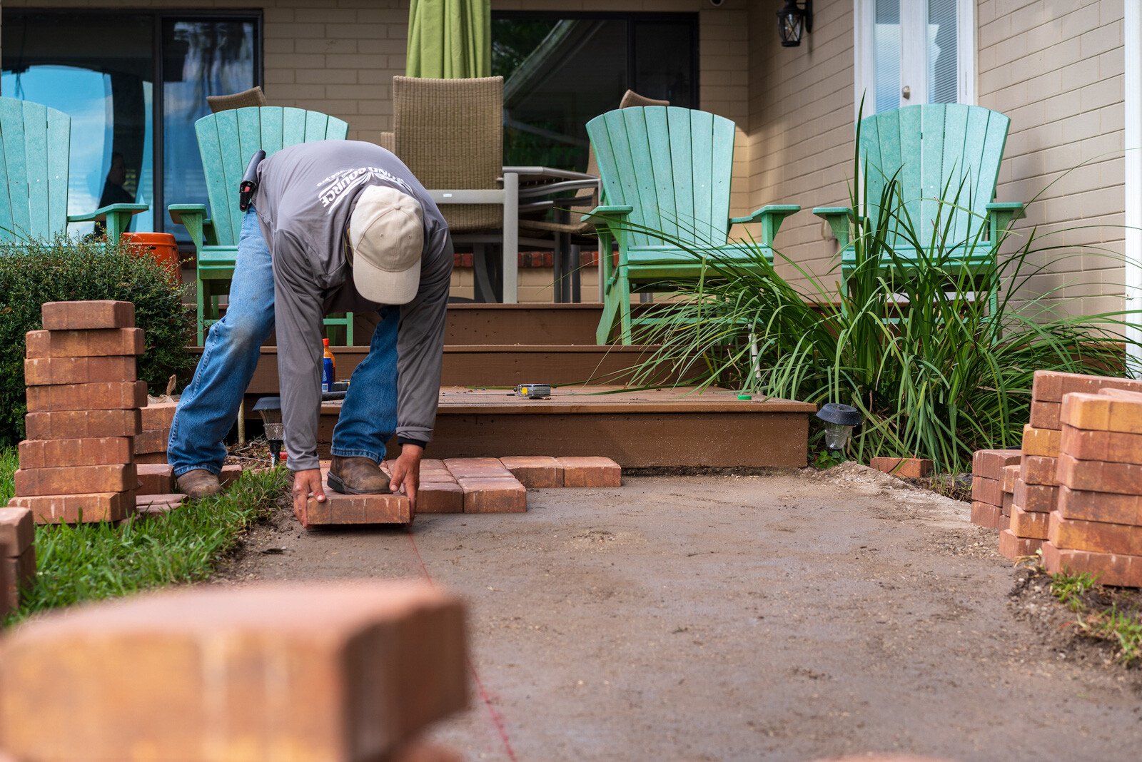 paver patio installation