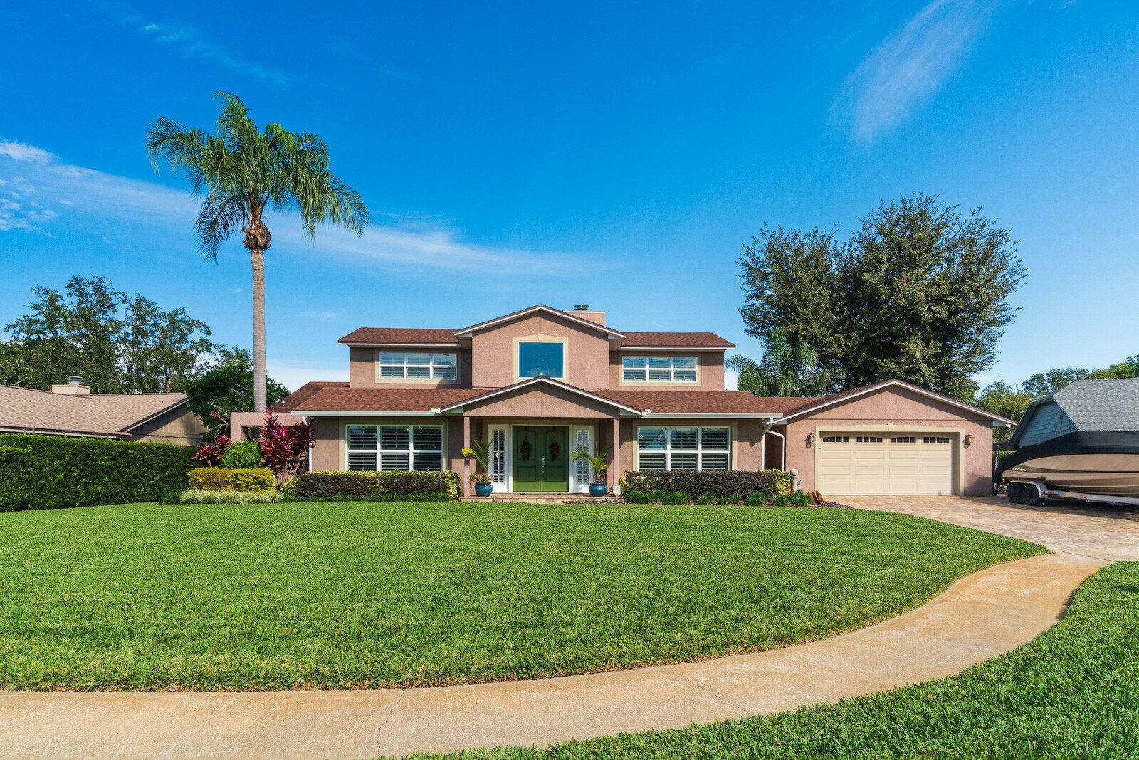 nice lawn house sod installation 7